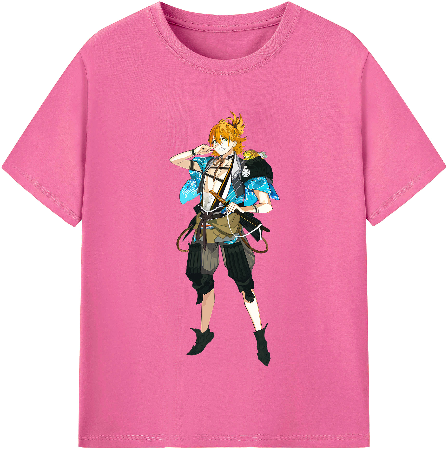 （画像用） 刀剣乱舞 Touken Ranbu レディースカジュアルプリントTシャツ（綿100％）